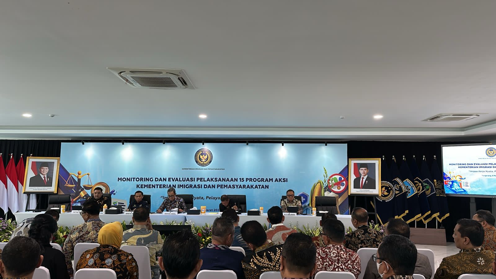 Monitoring dan Evaluasi 15 Program Aksi, Kementerian Imigrasi dan Pemasyarakatan Tekankan Penguatan Zona Integritas